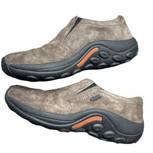Merrell Jungle Moc Womens Size 6 Brown Black Casual Walking Slip On Shoes